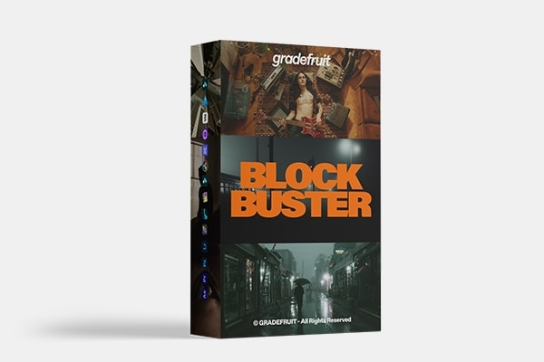 【调色预设】15款好莱坞电影色彩视觉氛围摄影调色LUT及Lightroom预设 GradeFruit – Blockbuster