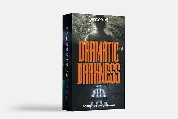 【调色预设】15款深沉阴暗高对比阴影情绪氛围视觉摄影调色LUT及Lightroom预设 GradeFruit – Dramatic Darkness
