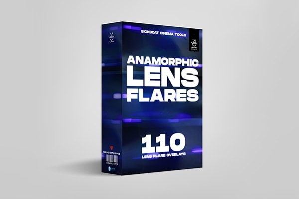 【6K视频素材】110+真实变形镜头漏光炫光耀斑光晕视觉特效叠加素材 Sickboat – Anamorphic Lens Flares + Light Leaks (6K)