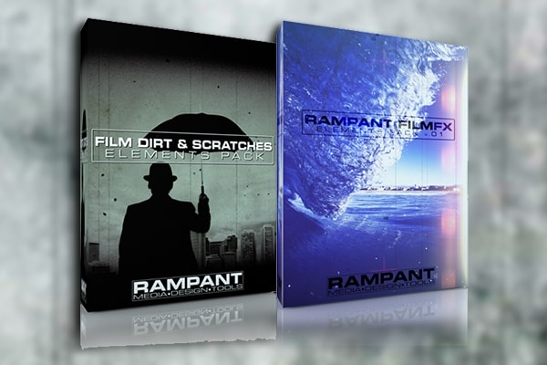 【视频素材】114组复古老电影胶片颗粒污渍噪点划痕漏光闪光合成特效视频素材 Rampant Film Bundle – Film Dirt & Scratches + FilmFX
