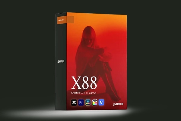 【调色预设】6款经典柯达 2383 胶片故事电影色彩模拟摄影调色LUT预设 Gamut – X88 LUT