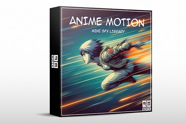 【配乐音效】100个经典怀旧日系动漫游戏卡通MG动作音效 PMSFX – Anime Motion