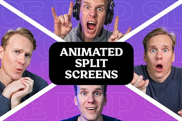 【FCPX插件】191款时尚现代多画面分屏网格布局排版展示动画 Stupid Raisins – Slice Pop 汉化版