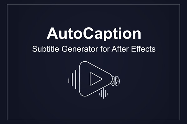 【AE脚本】专业AI智能字幕自动生成工具 AutoCaption v2.9.0 汉化版