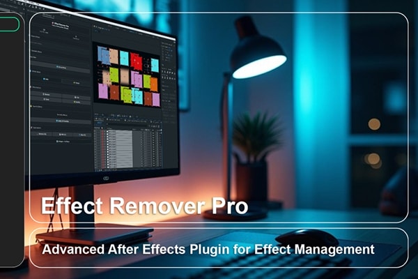 【AE脚本】项目合成效果批量控制管理工具 Effect Remover Pro v1.0.2 汉化版 +使用教程