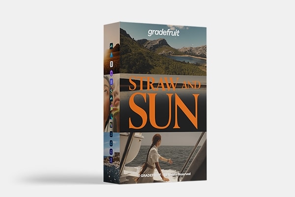 【调色预设】14款温暖阳光金色田野自然氛围摄影调色LUT及Lightroom预设 GradeFruit – Straw and Sun